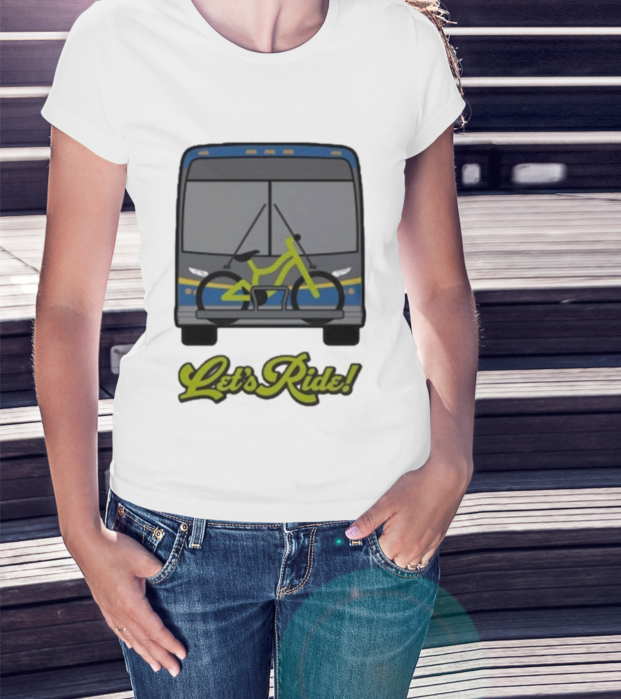 Translink Let's Ride Bus Bike изображение T-Shirt