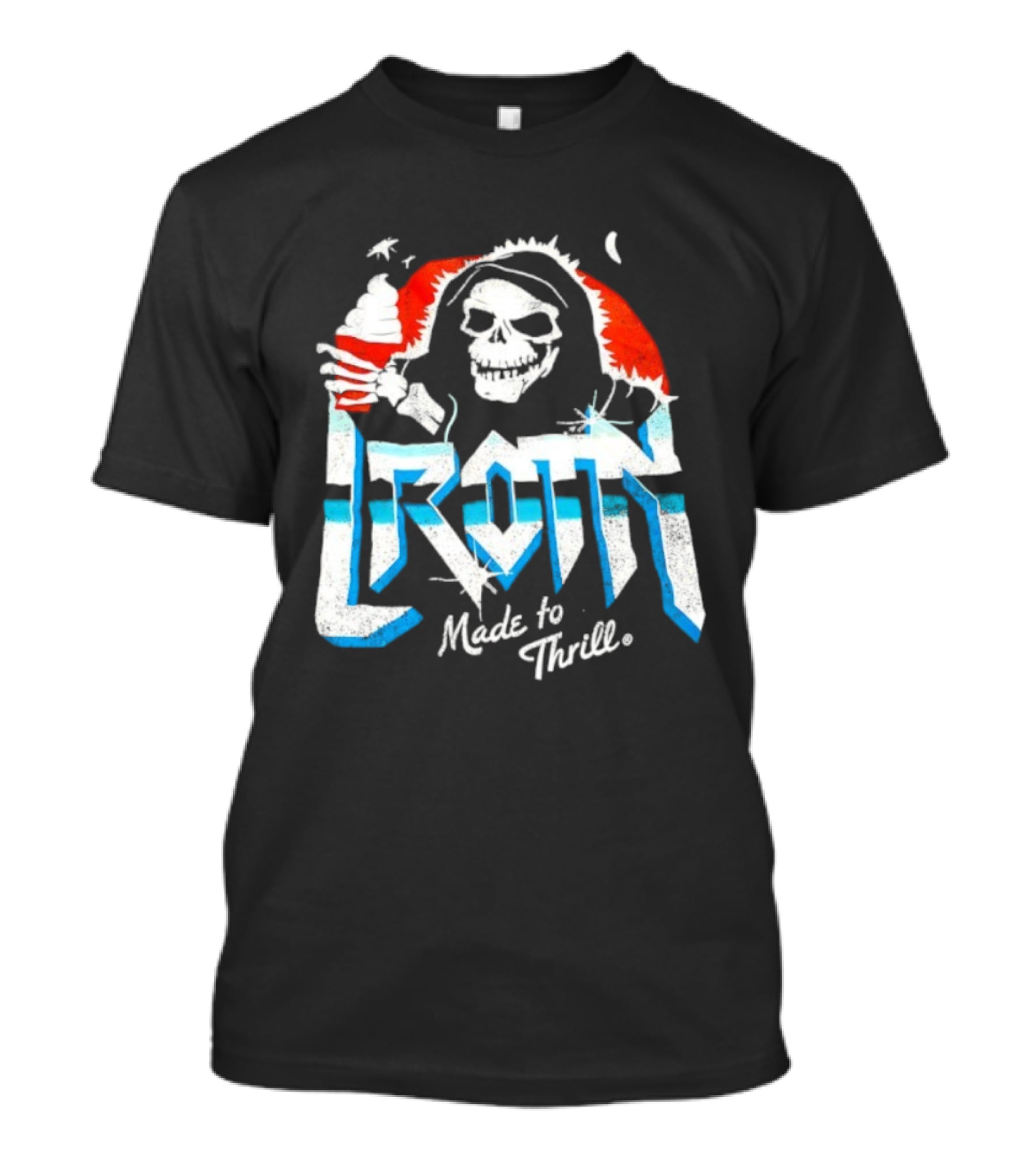LROTN Made To Thrill Skeleton Ride Night Adventure T-Shirt