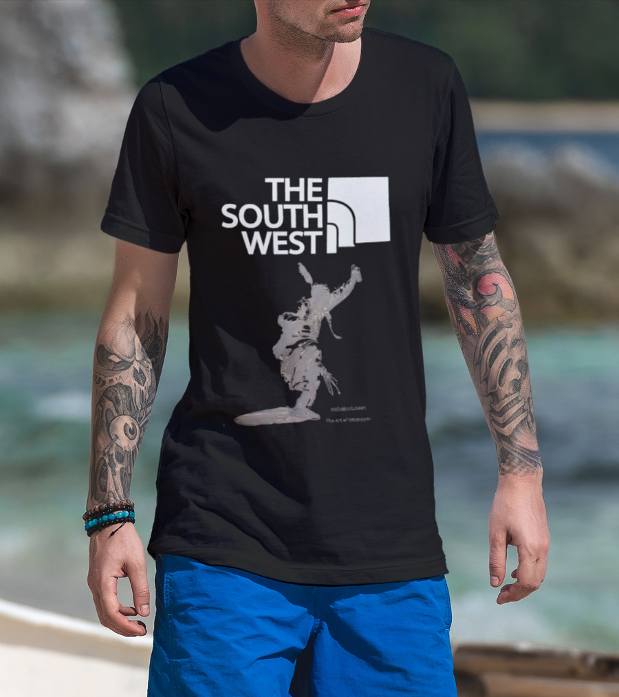 The South West X The North Face Surfing Silhouette T-Shirt