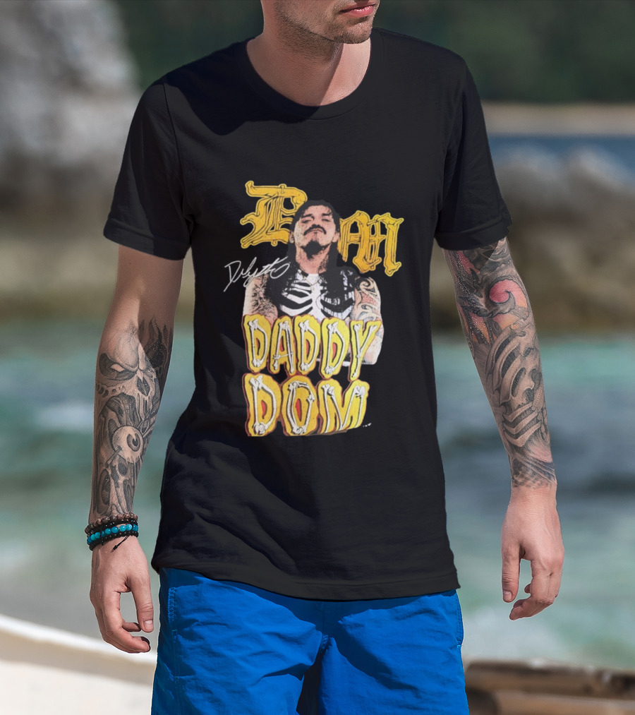Dominik Mysterio Daddy Dom Signature WWE Papi T-Shirt