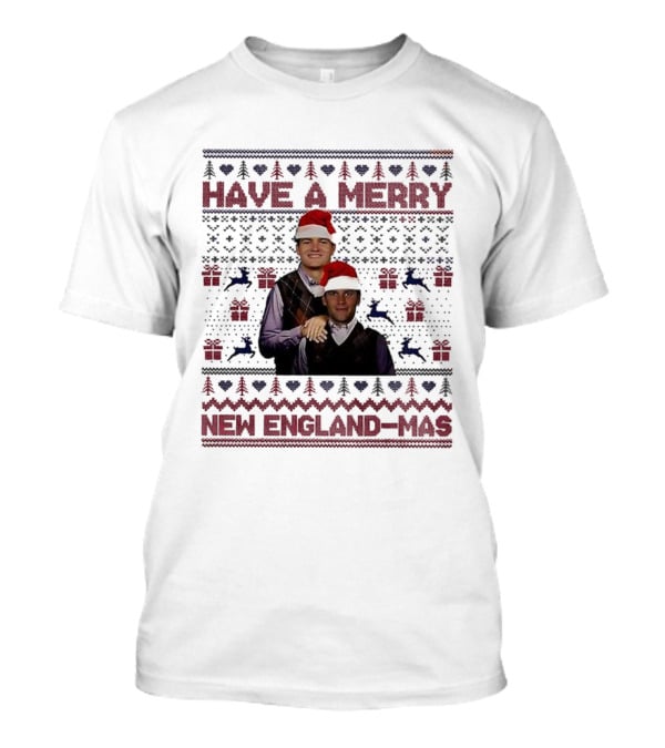 Have A Merry New England-Mas Ugly Christmas T-Shirt
