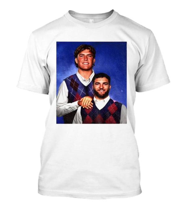 NY Giants Step Brothers Dart And Cam Football Duo T-Shirt