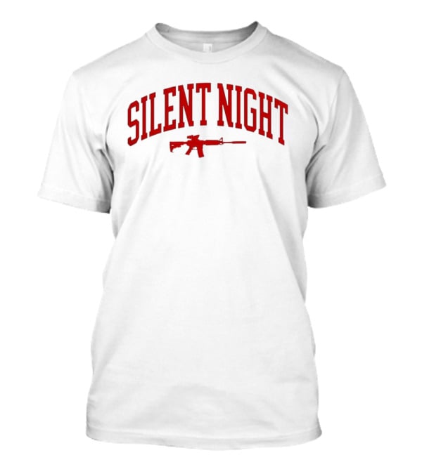 SILENT NIGHT Rifle Silhouette T-Shirt