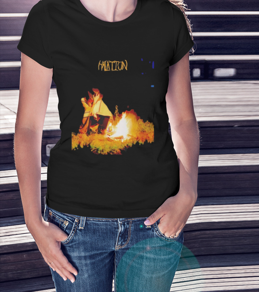 Halation Campfire Tour 2026 Cozy Wilderness Adventure T-Shirt
