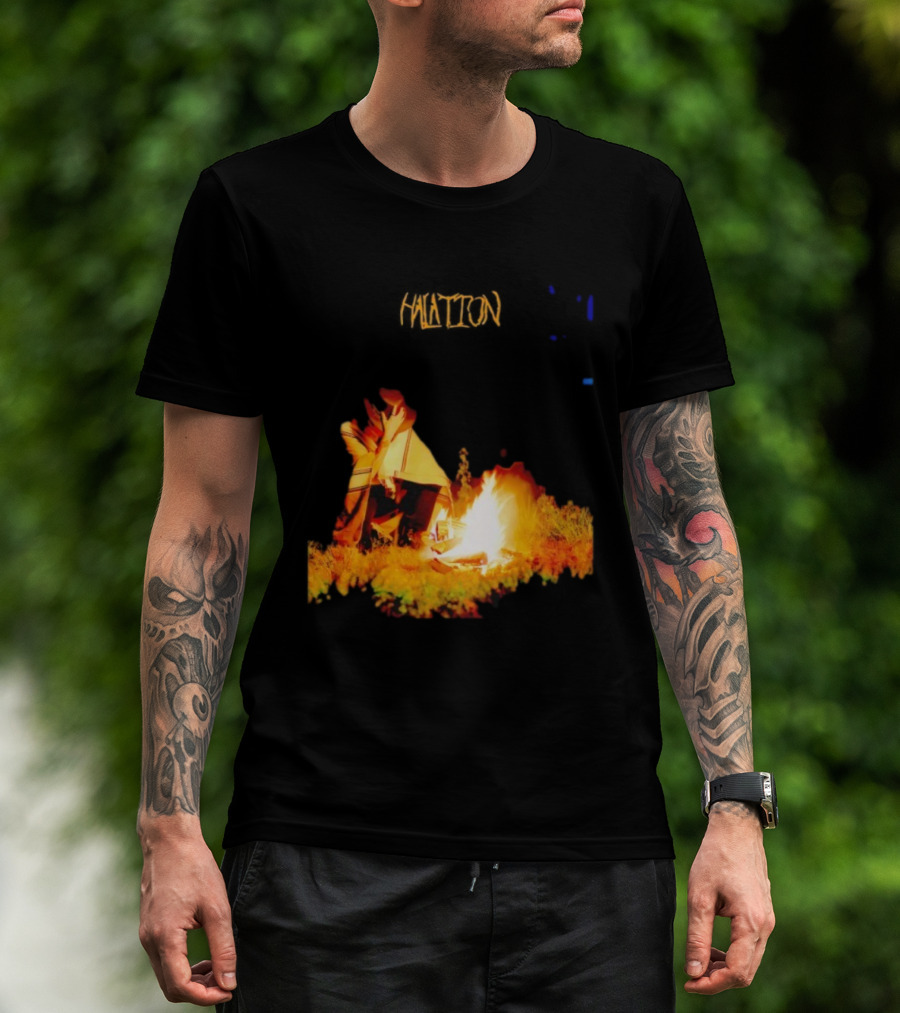 Halation Campfire Tour 2026 Cozy Wilderness Adventure T-Shirt
