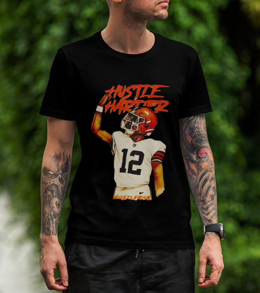 Hustle Harder 12 AU$TLEUWAN Legendary Shedeur Man T-Shirt