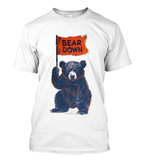 Bear Down Chicago Bears Football 2025 NFL Fan Gear T-Shirt