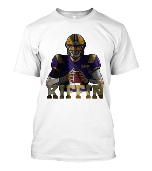Kiffin Lane Kiffin NCAA LSU Football Captain T-Shirt
