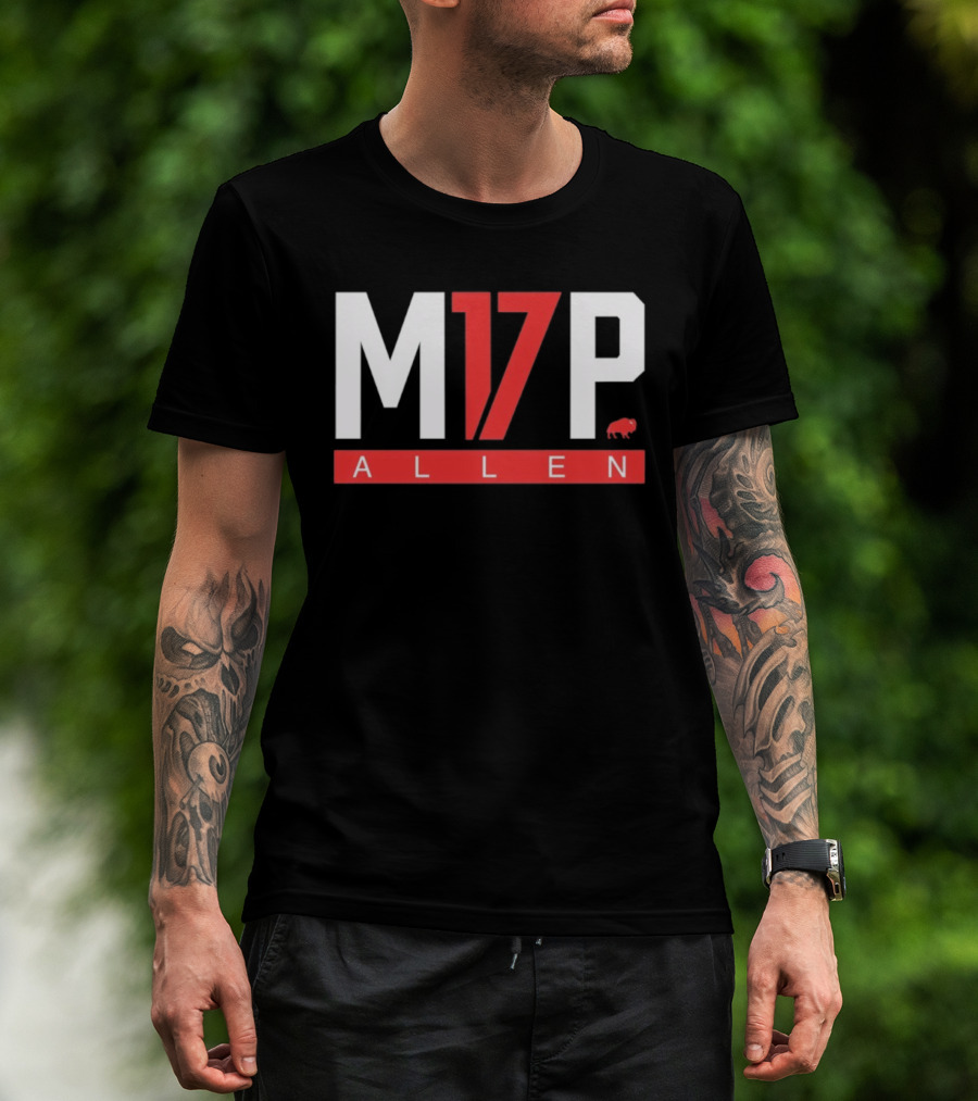 M17P Allen Buffalo Bills 17 T-Shirt