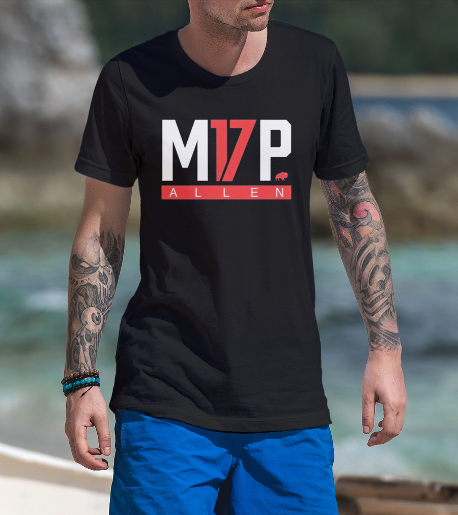 M17P Allen Buffalo Bills 17 T-Shirt