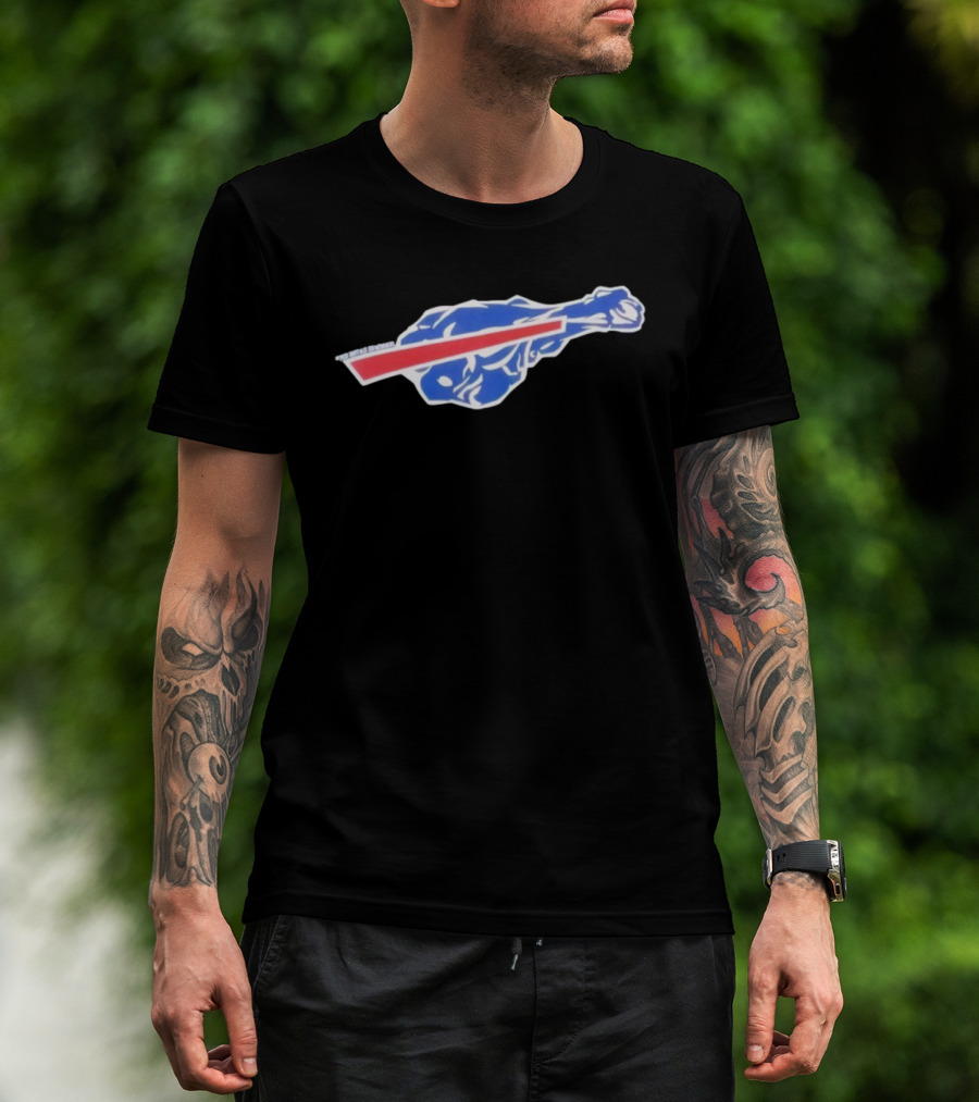 Buffalo Bills Wing It Hamburg Chicken Wing Football Combo T-Shirt