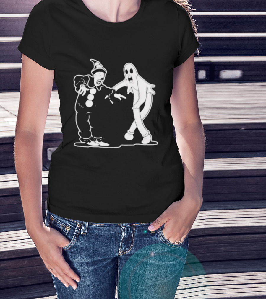 DC Lidstone Koko The Clown And Ghost Dancing Vintage Cartoon Style T-Shirt