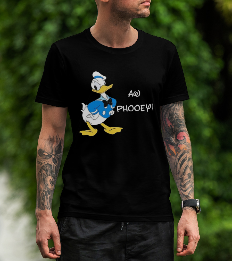 Donald Duck Aw Phooey Comic Pose Expression T-Shirt