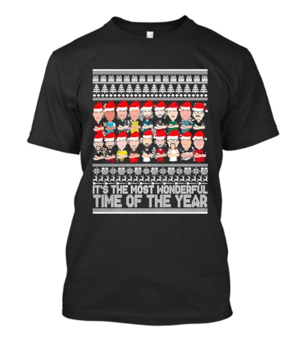 Its The Most Wonderful Time Of The Year Darts Ugly Christmas Jumpers T-Shirt