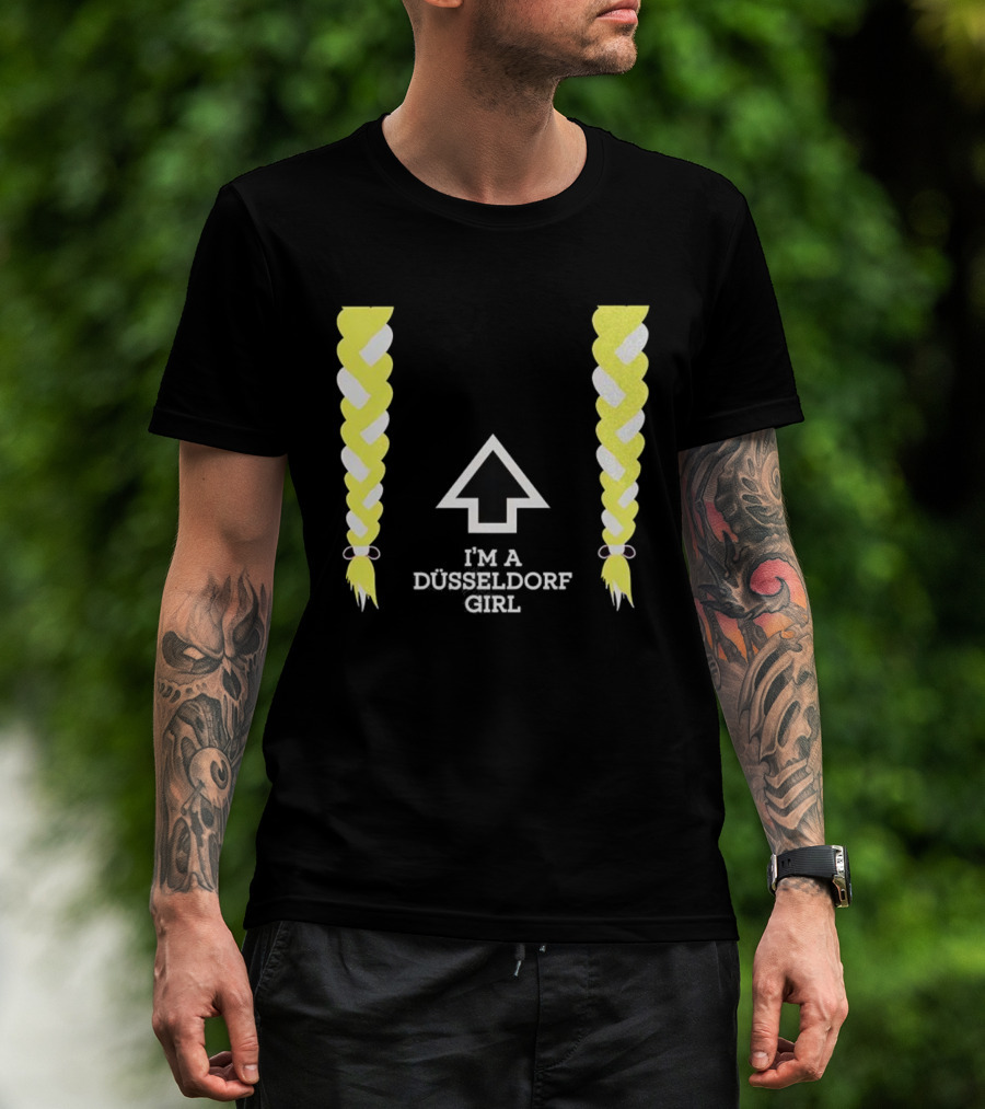 Nick Jonas Christmas Düsseldorf Girl Festive Braids T-Shirt