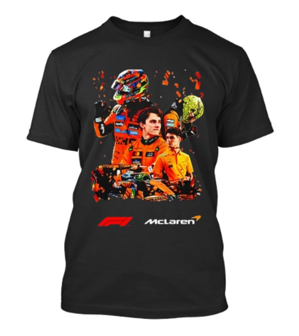 Oscar Piastri McLaren F1 Racing Team Formula One Seventh T-Shirt