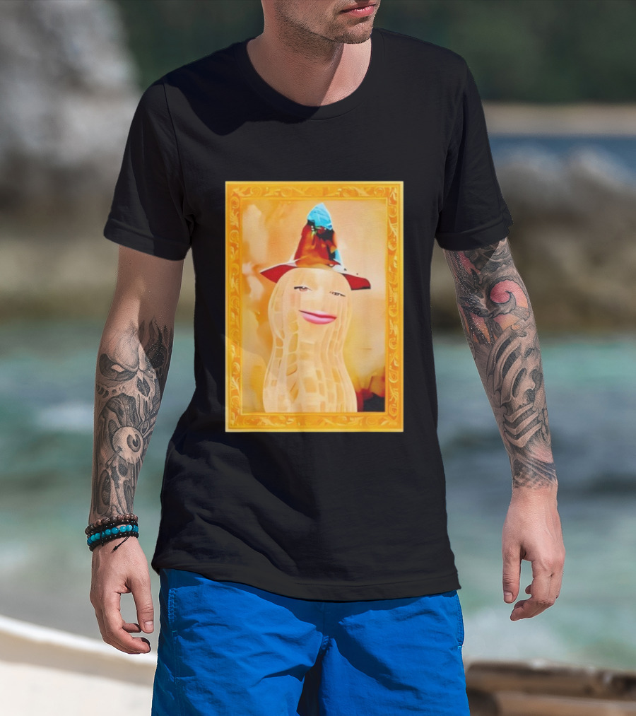 The Burnt Peanut Bungulator Witch Hat Portrait Renaissance T-Shirt