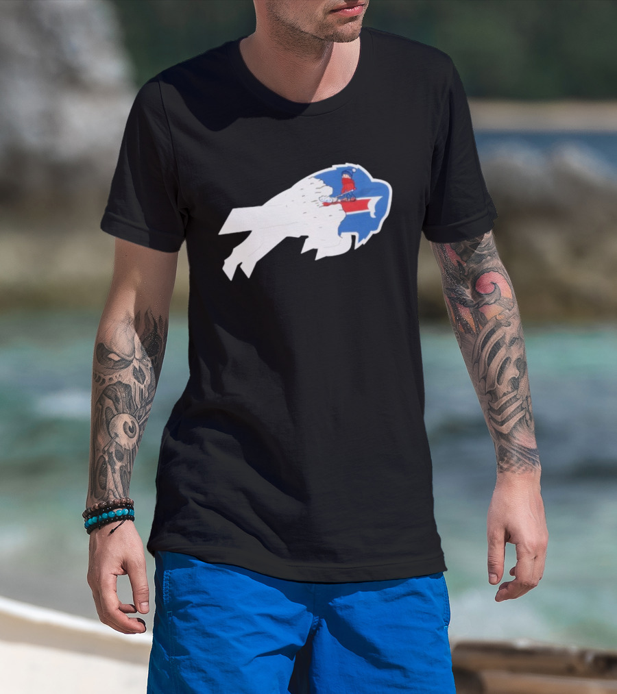Buffalo Bills Winter Snow Plow Kid Theme T-Shirt
