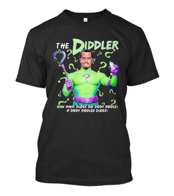The Ediddler Diddler Diddy Diddle Dudes Mystery Questions T-Shirt