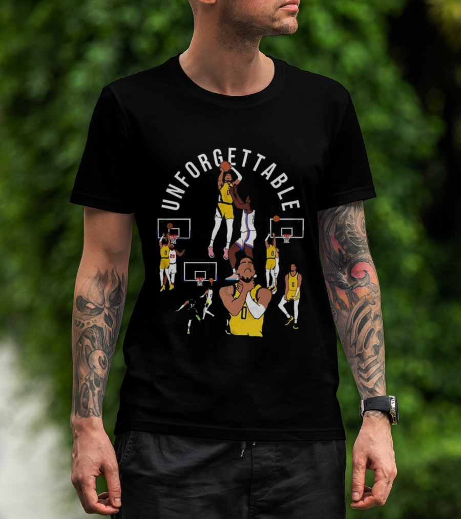 Unforgettable Tyrese Haliburton Basketball Highlight Moments T-Shirt