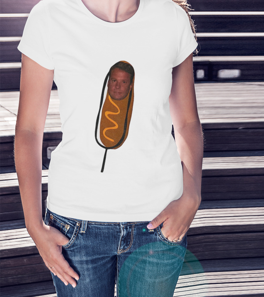 Kiffin Lane Funny Hot Dog LSU Tigers Football Cartoon T-Shirt