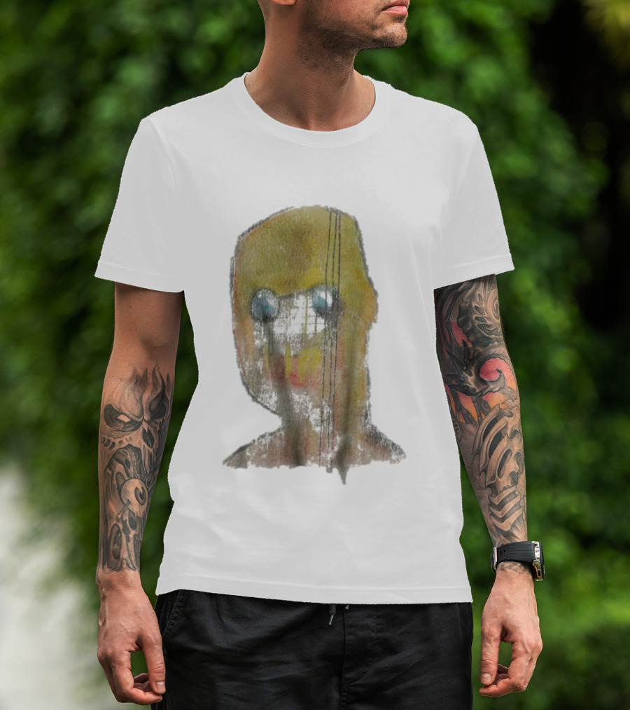 Joey Bada$$ Lonely At The Top Skeleton Mask Drawing T-Shirt