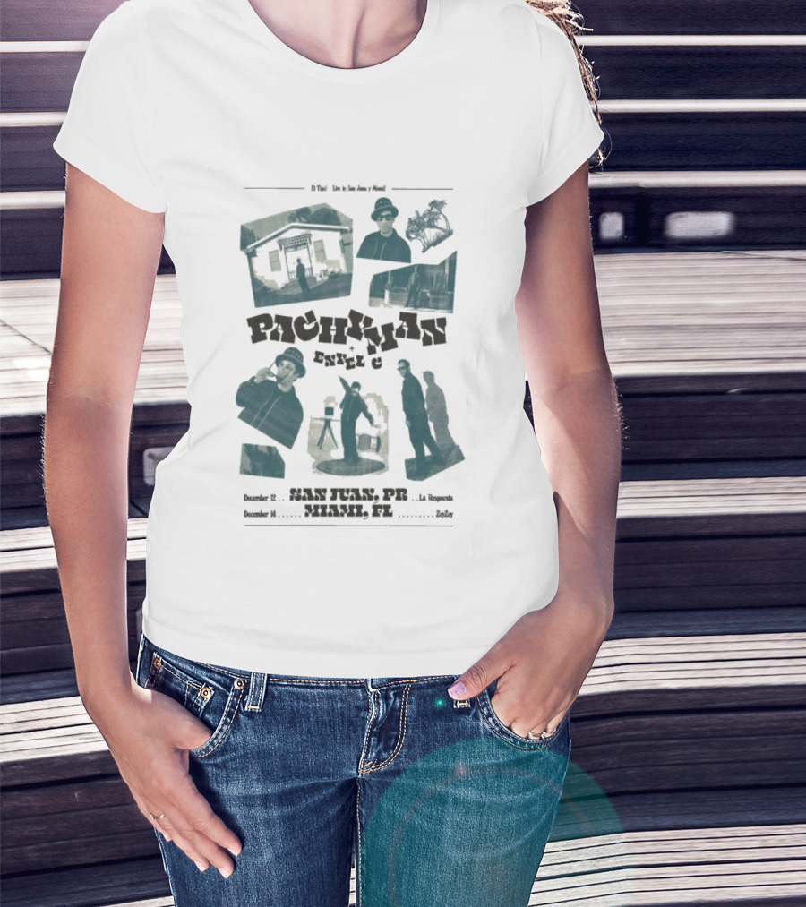 Pachyman Live San Juan PR December 12 2025 Announcement T-Shirt