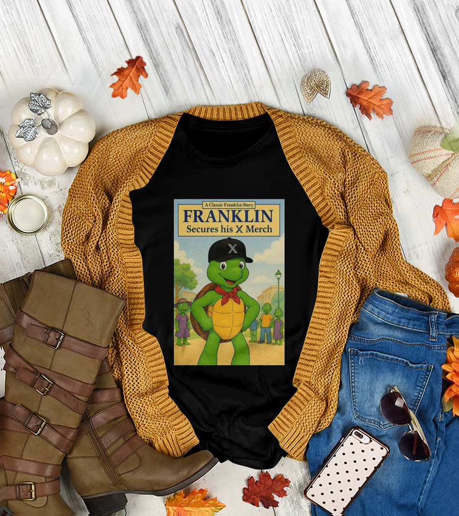 Franklin Secures His X Merch A Classic Franklin Story T-Shirt