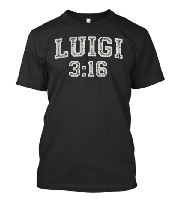 Free Luigi Mangione 3 16 T-Shirt