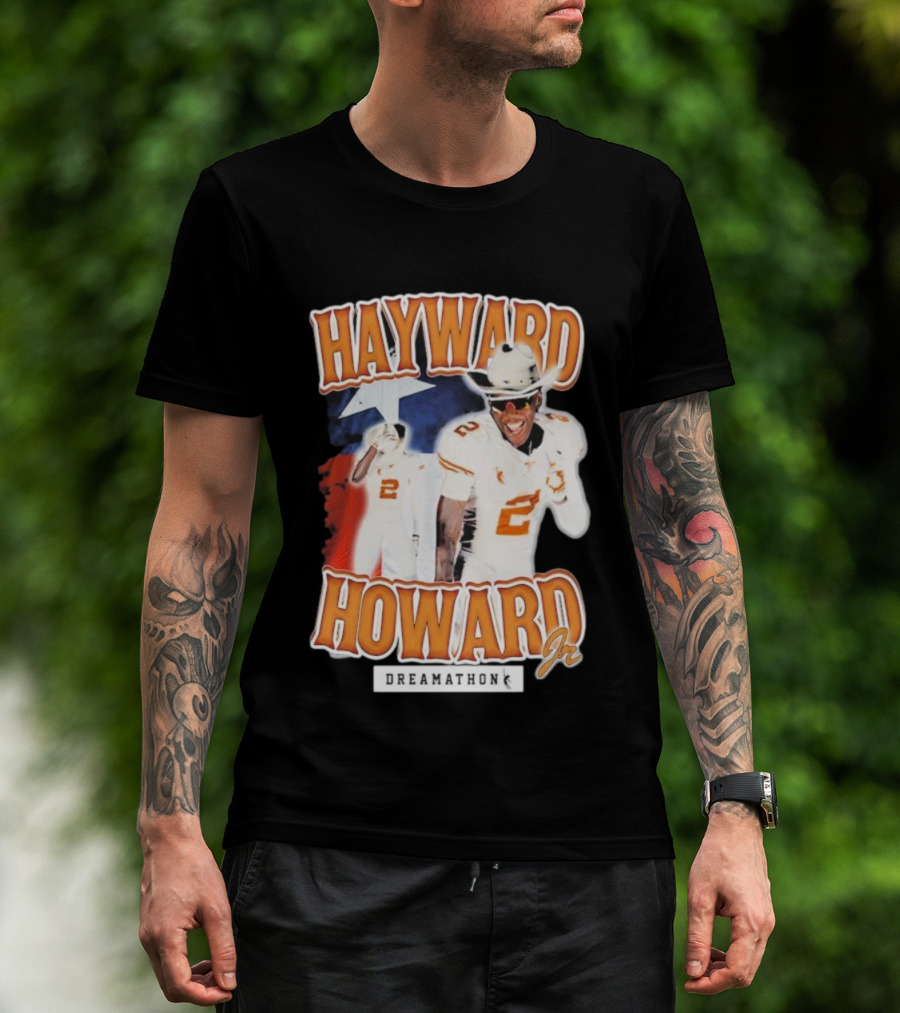 Hayward Howard Jr Dreamathon Texas Football Cowboys T-Shirt