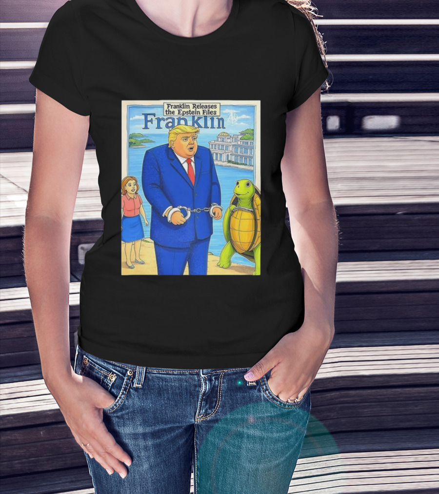 Franklin Releases The Epstein Files Featuring Trump And Turtle T-Shirt