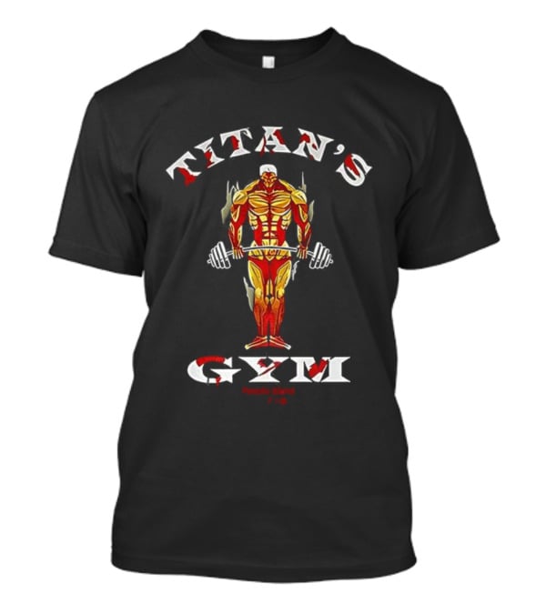Titan's Gym Armored Titan Fitness Motivation T-Shirt