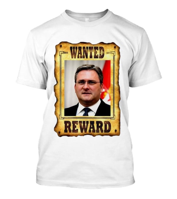 Wanted Reward Nikola Selaković T-Shirt