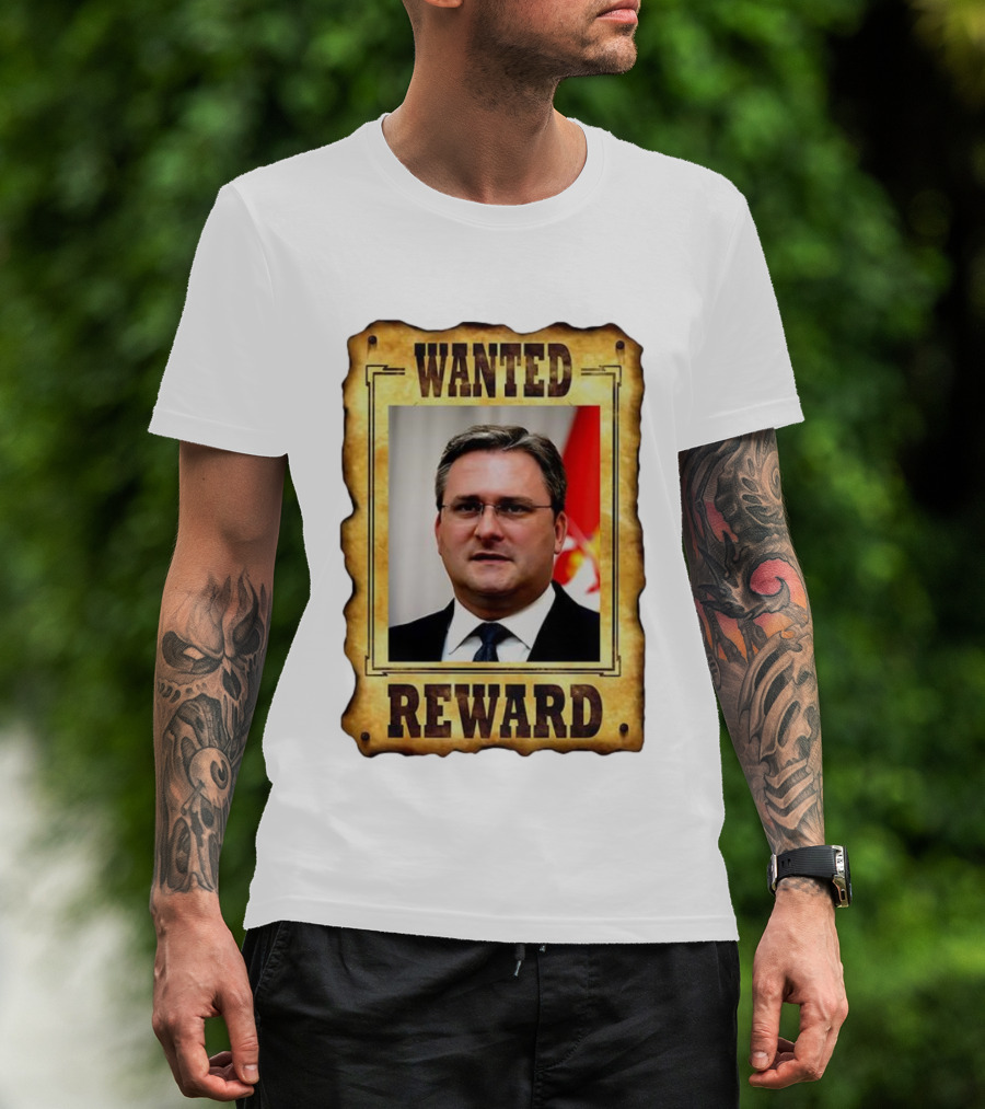 Wanted Reward Nikola Selaković T-Shirt