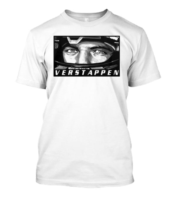 Max Verstappen Helmet Eyes 33 Racing T-Shirt