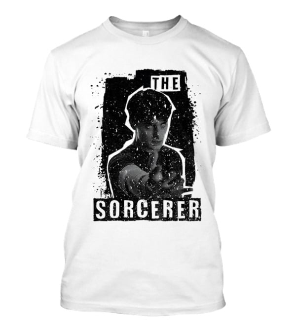 The Sorcerer Black And White Stranger Things Vintage Nostalgia T-Shirt