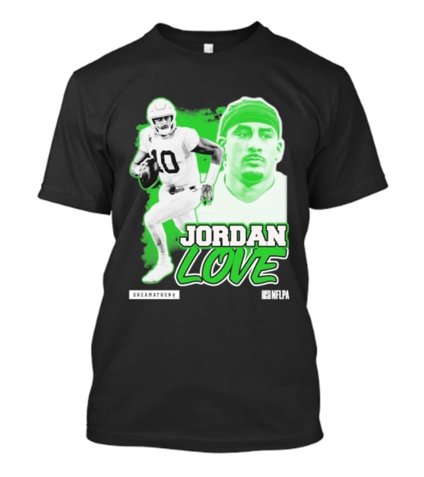 Jordan Love Green Bay Packers Dreamathon NFL Football T-Shirt