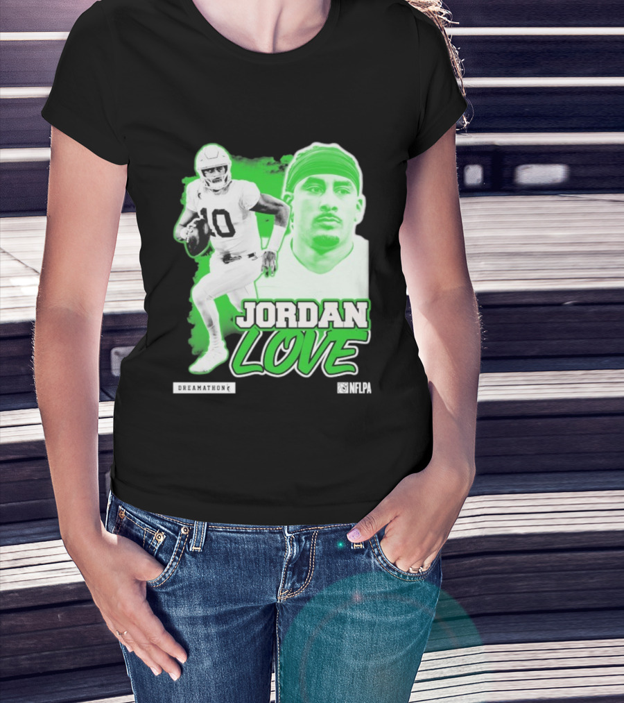 Jordan Love Green Bay Packers Dreamathon NFL Football T-Shirt