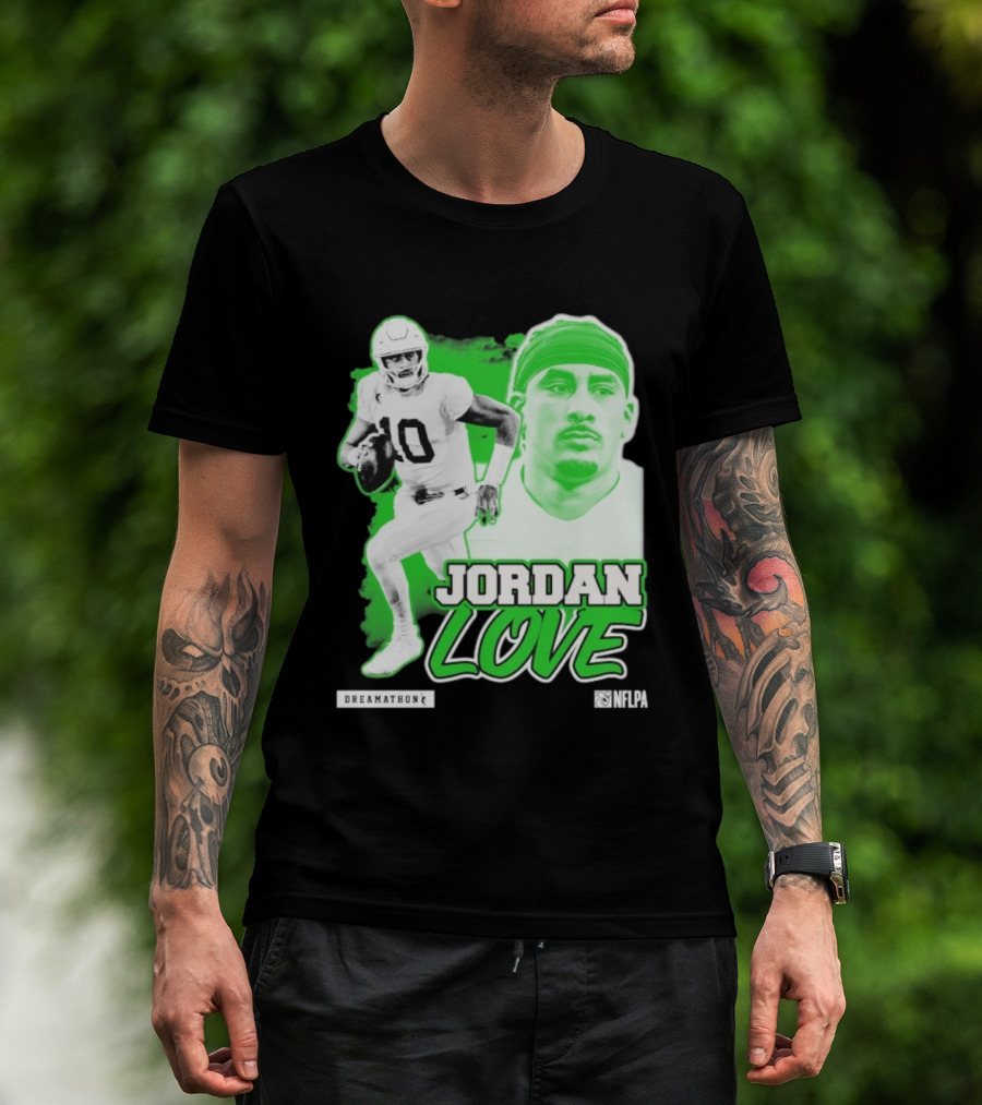 Jordan Love Green Bay Packers Dreamathon NFL Football T-Shirt