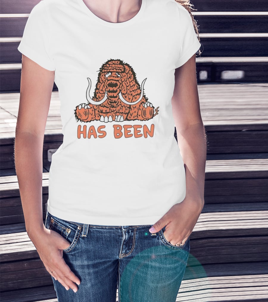 Has Been Never Was Blake Anderson Woolly Mammoth T-Shirt