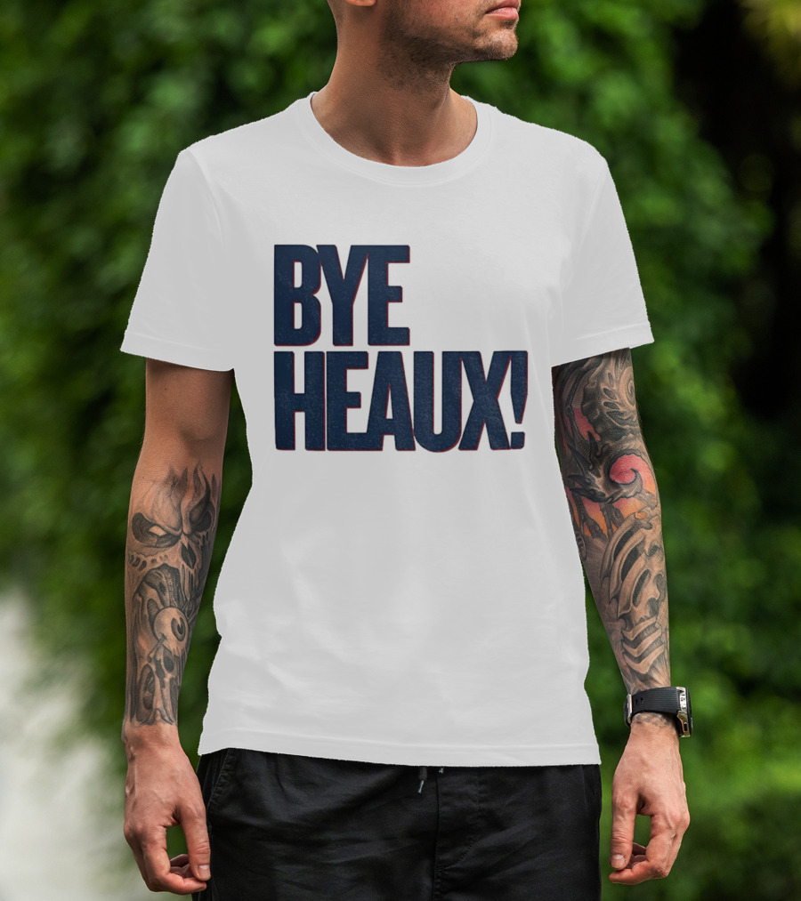 Bye Heaux Ole Miss Rebels Football 2025 T-Shirt