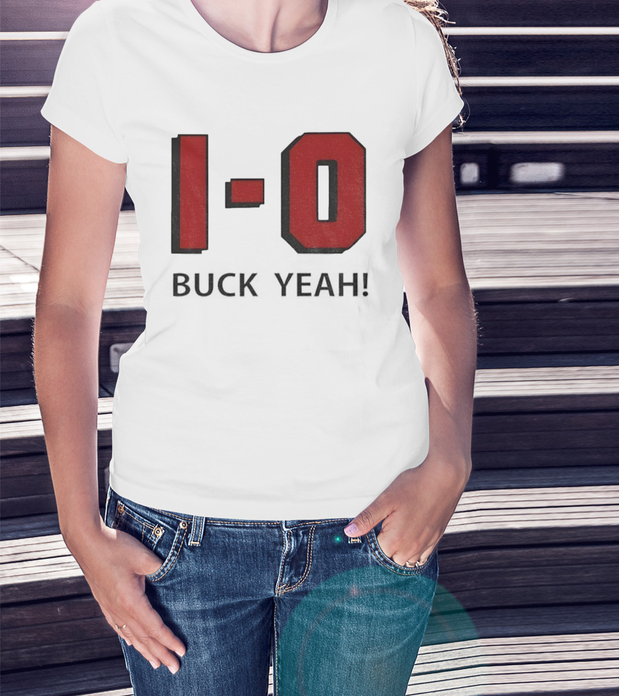 Ohio State Buckeyes I O Buck Yeah Football NFL 2025 T-Shirt