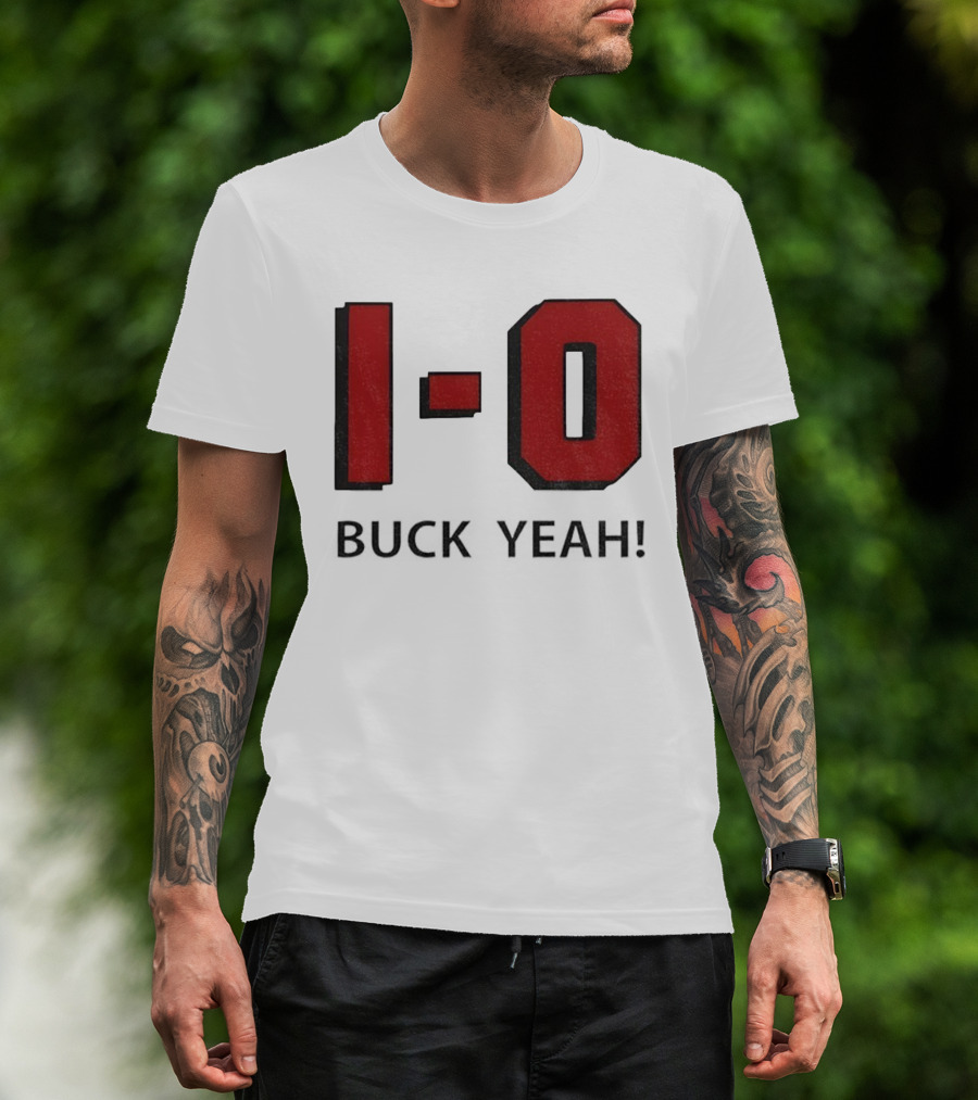 Ohio State Buckeyes I O Buck Yeah Football NFL 2025 T-Shirt