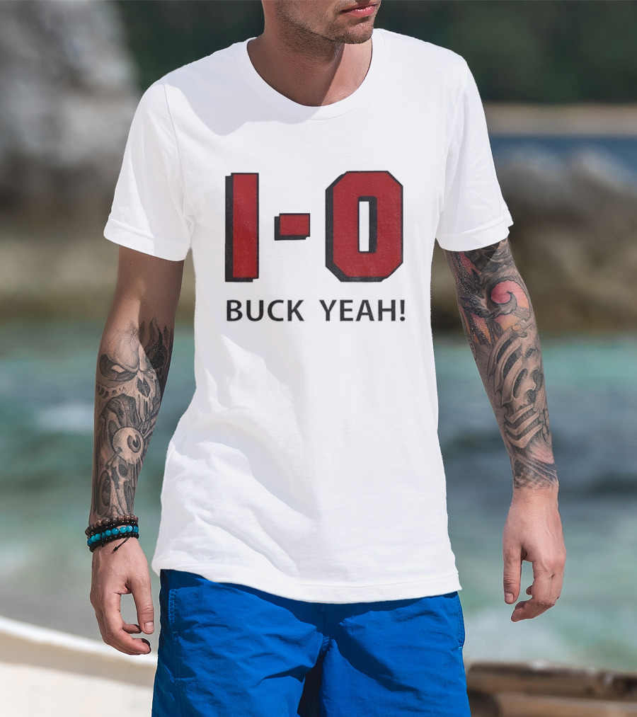 Ohio State Buckeyes I O Buck Yeah Football NFL 2025 T-Shirt