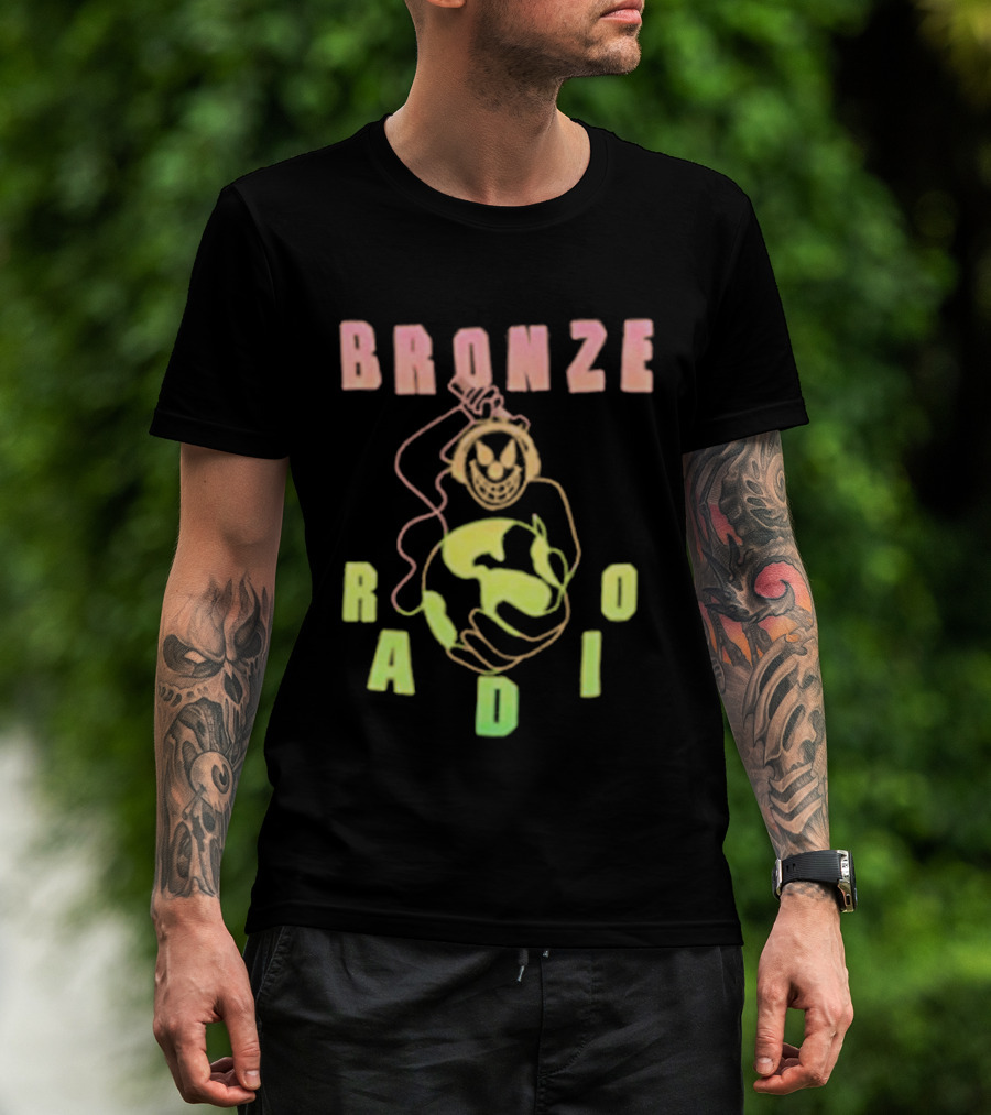 BRONZE Radio Earthhead Artwork T-Shirt