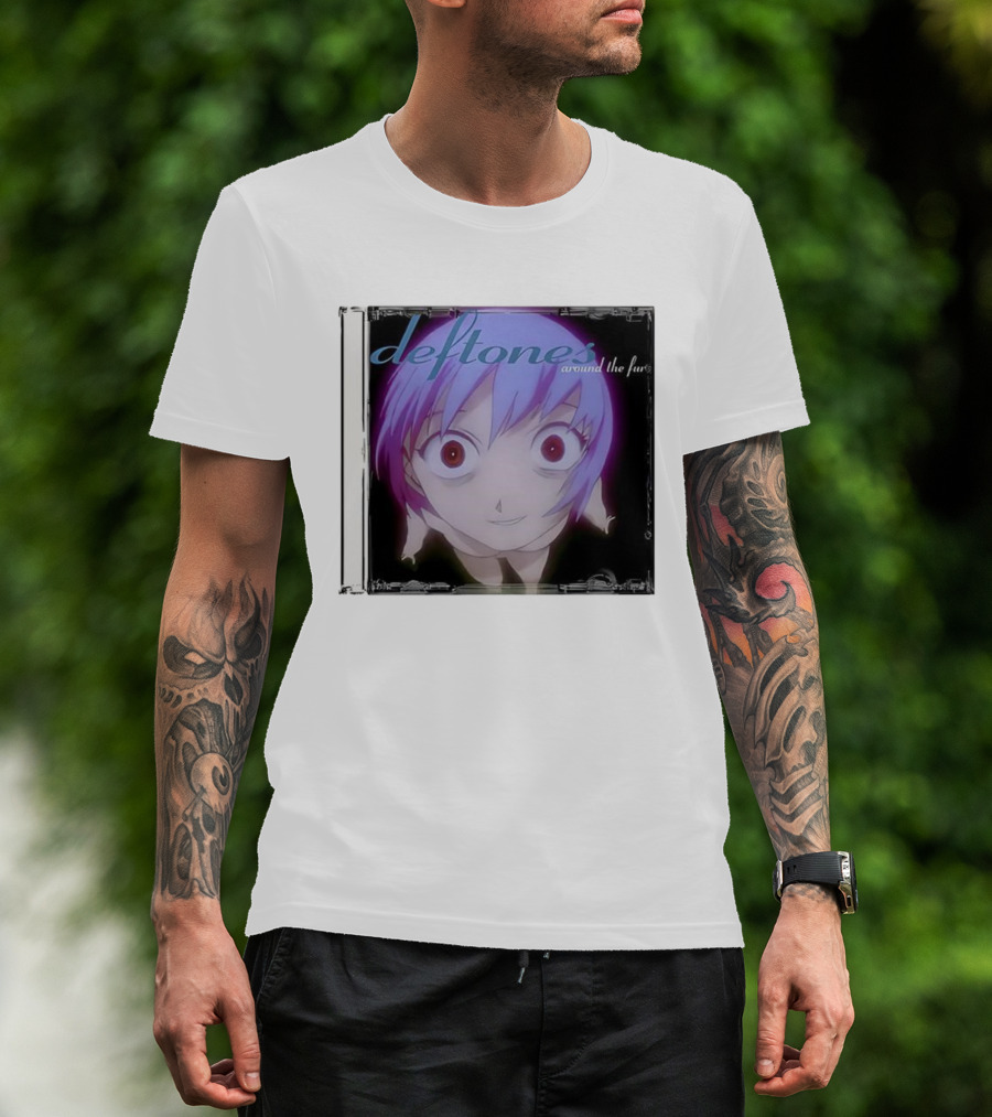 Deftones Around The Fur Rei Ayanami Neon Genesis Evangelion Anime T-Shirt
