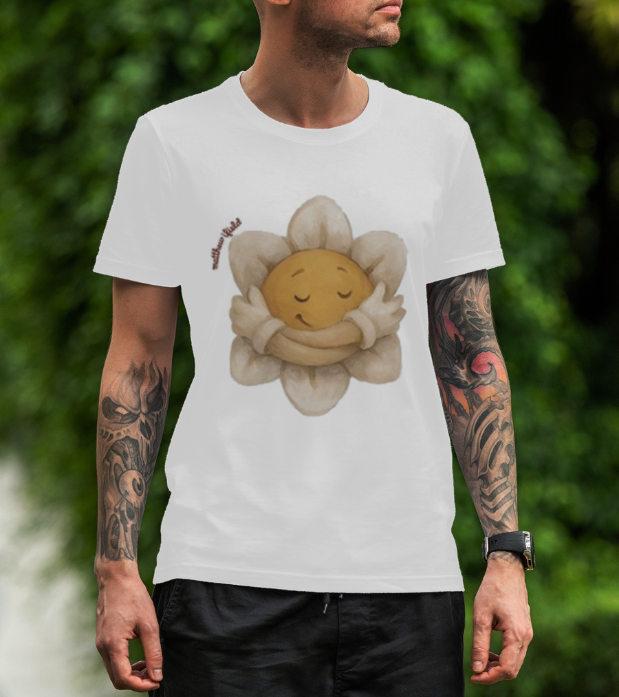 Matthew Ifield Sunflower Hugging Face T-Shirt