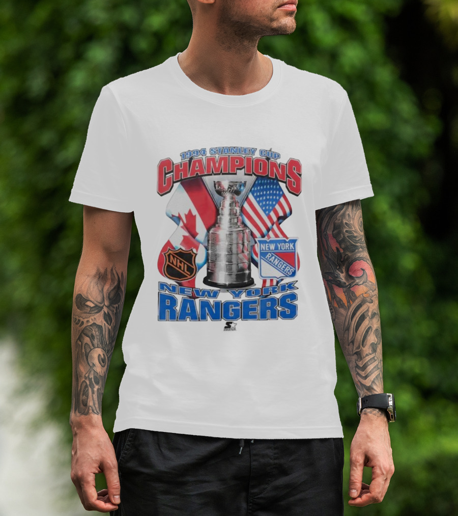1994 Stanley Cup Champions New York Rangers NHL Show Me The Cup T-Shirt