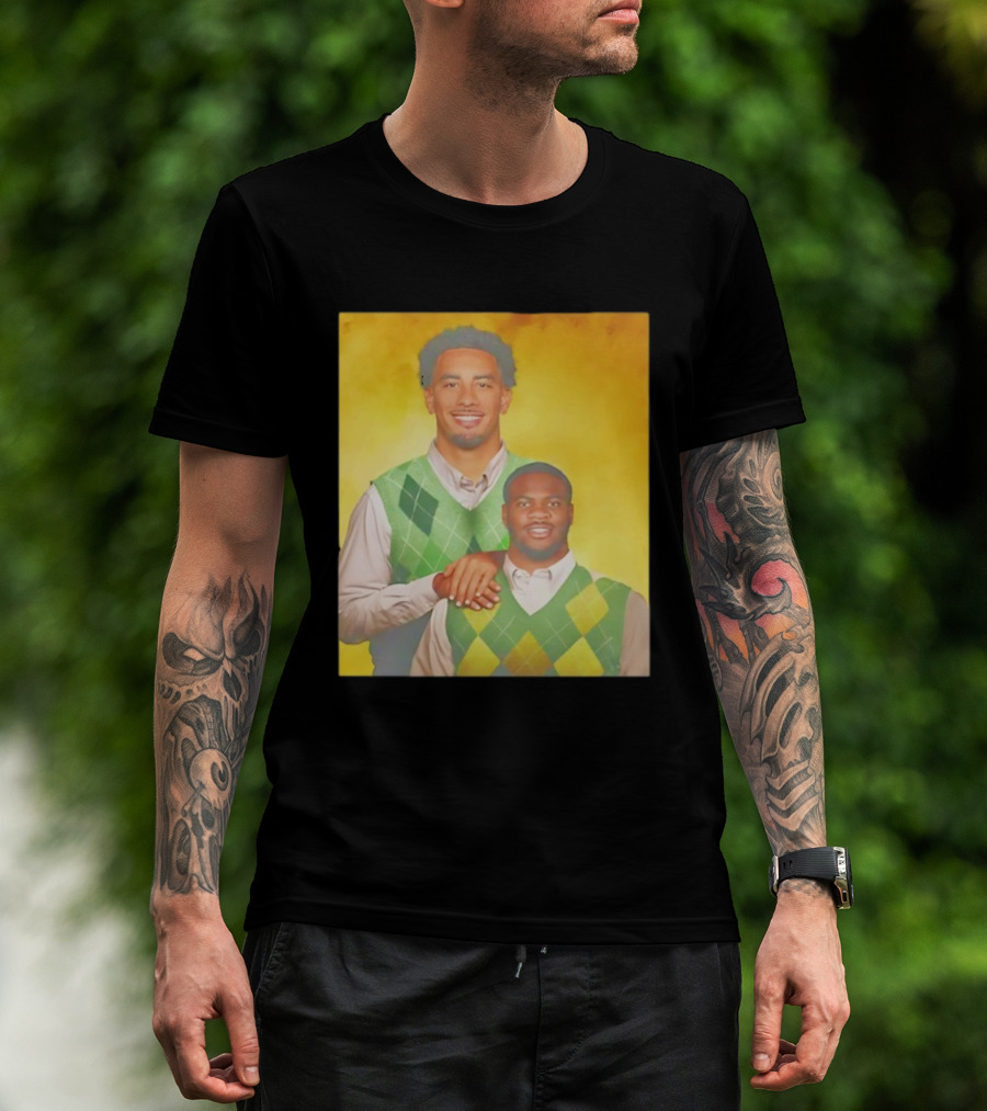 Jordan Love Micah Parsons Step Brothers Funny Football Sweater Mockup T-Shirt