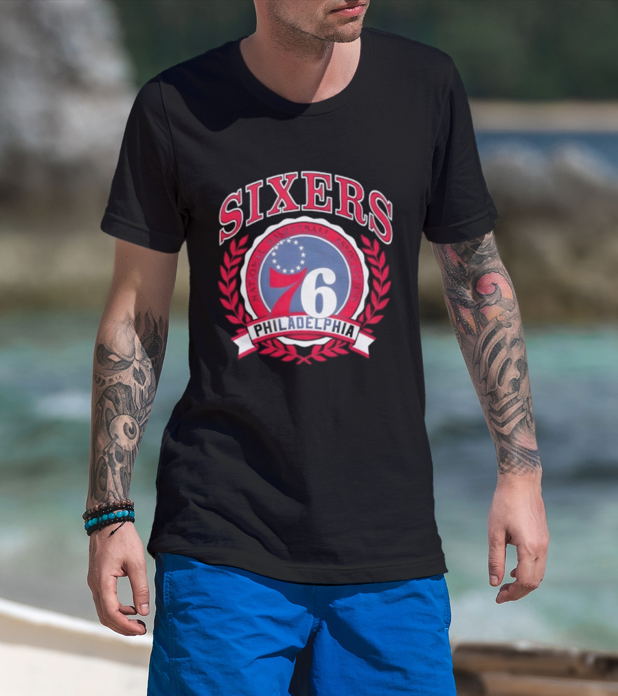 Sixers Philadelphia 76ers National Basketball Association T-Shirt